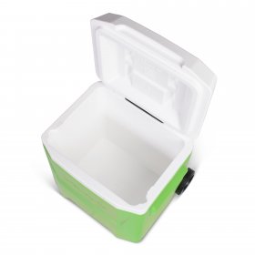Igloo 16 qt. Laguna Roller Ice Chest Cooler with Wheels Green