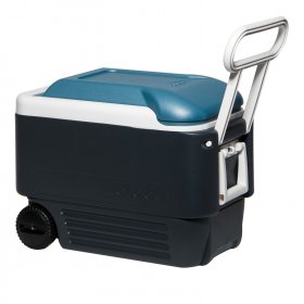 Igloo MaxCold Hard Sided Ice Chest Cooler, Blue