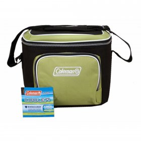 Coleman Multi Pocket 9 Can Lunch Cooler Light Green