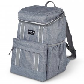 Igloo 30 Can MaxCold Soft Cooler Backpack, Gray