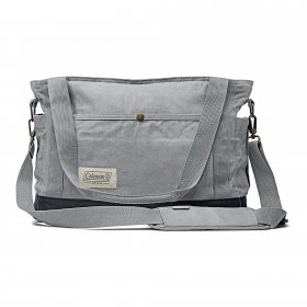 Coleman Backroads 30 Can Insulated Soft Sided Cooler Tote Bag, Gray