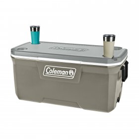 Coleman 316 Series 120QT Hard Chest Cooler, Silver Ash