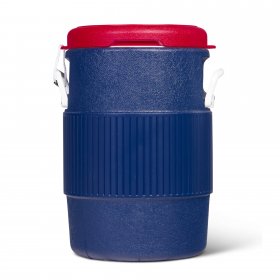 Igloo 5-Gallon Heavy Duty Seat Top Water Container Blue Texas Edition