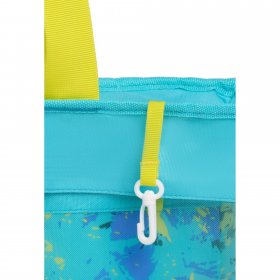 Igloo 20 Can Seaside Dual Compartment Tote Soft Sided Cooler, Color Splat Blue
